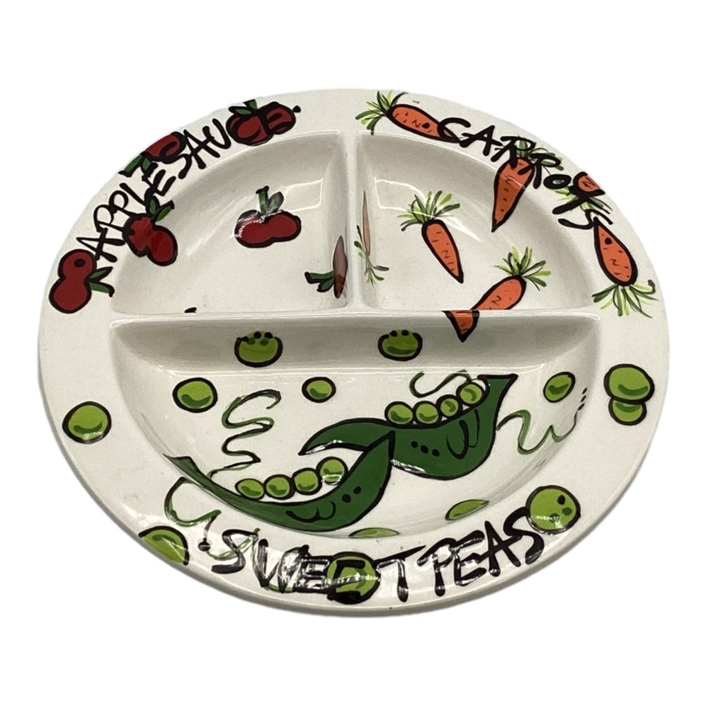 Magnolia Lane Divided Plate by T Cabells Too. Childs divided plate